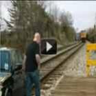 Como evitar ser atropelado por um trem