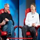 Bill Gates conta piada para Steve Jobs. Merece 1 Tirinha!