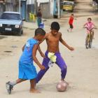 As 10 regras do futebol de rua.
