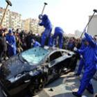 Chineses destroem Lamborghini Gallardo em protesto