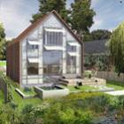 Britânicos projetam 'casa anfíbia' flutuante e à prova de enchentes