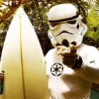 Dart Vader em sua vida de Surfista