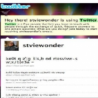 Stevie Wonder on Twitter