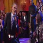 Vídeo: Obama canta com Jagger e B.B. King