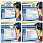 Superman vs Google Plus