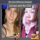 As diferenças entre as mulheres europeias e as americanas