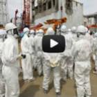 Vídeo da usina nuclear de Fukushima atingida por um tsunami no Japão