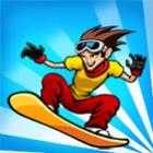 Curta altas aventuras de snowboard no jogo iStunt 2 