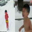 _chines_obriga_filho_de_4_anos_a_correr_so_de_cueca_e_sapatos_na_neve
