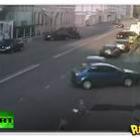 Acidente de carro incrível em Moscou