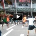 Flash mob selvagem (Haka)
