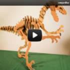 Como fazer um dinossauro de papelão