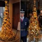 Árvore de Natal de ouro de R$ 3,52 milhões no Japão