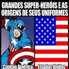 Origens dos uniformes de super heróis