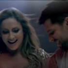 Cláudia Leitte e Ricky Martin no clipe da música Samba