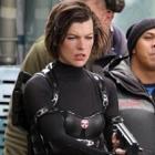 Fotos de Milla Jovovich no set de Resident Evil 5 