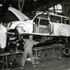 Fábrica Camioneta DKW Universal F-91 em 1956