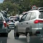 Apenas as calmas estradas brasileiras!