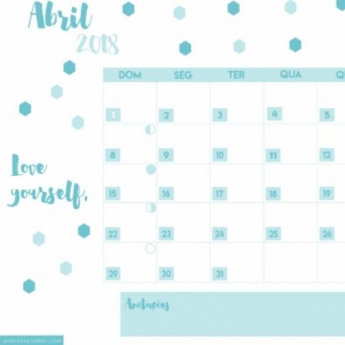 Calendário 2018