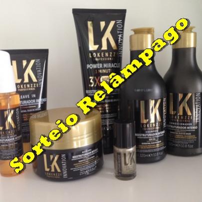 Sorteio Relâmpago de Kit completo para Cabelos!