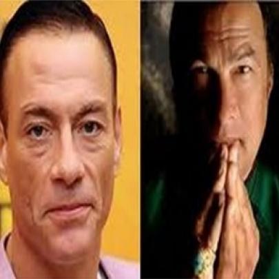 Van Damme diz que Steven Seagal está gordo para lutar com ele 