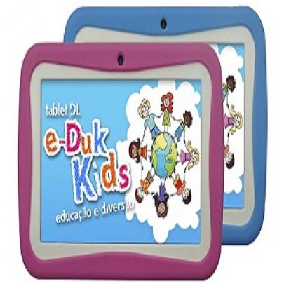 DL lança Tablet e-Duk Kids exclusivo para crianças
