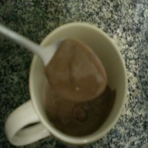 Chocolate quente cremoso