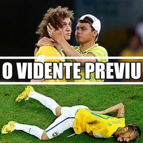 Vidente previa a derrota do Brasil e o afastamento de Neymar