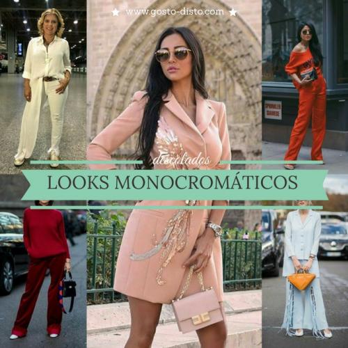 Como montar looks monocromáticos bem descolados