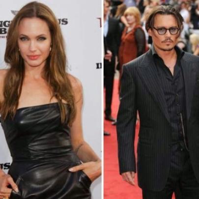 Angelina Jolie aconselha seu amigo Johnny Depp a não se casar
