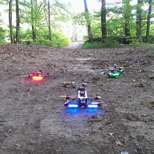 Uma corrida de drones no estilo Star Wars que você adoraria participar
