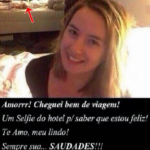 Muito cuidado ao tirar selfie no motel.