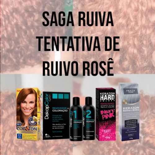 Saga Ruiva - Tentativa de Ruivo Rosê