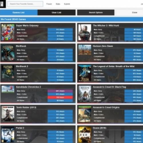 Descubra o tempo necessário para zerar seus games favoritos