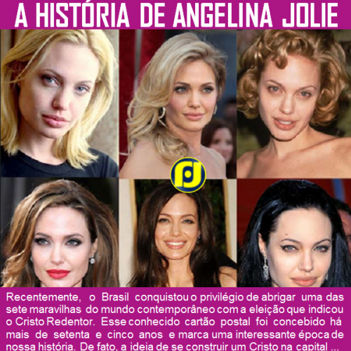 A vida de Angelina Jolie Voight