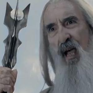 A cômica morte de Saruman