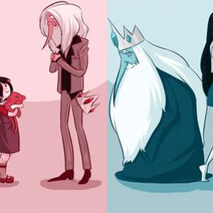 Papel de parede da marceline e do rei gelado