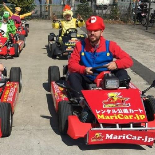 Mario Kart da vida real leva a aventura do game pras ruas do Japão