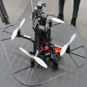 O primeiro robô voador de prevenção contra crimes