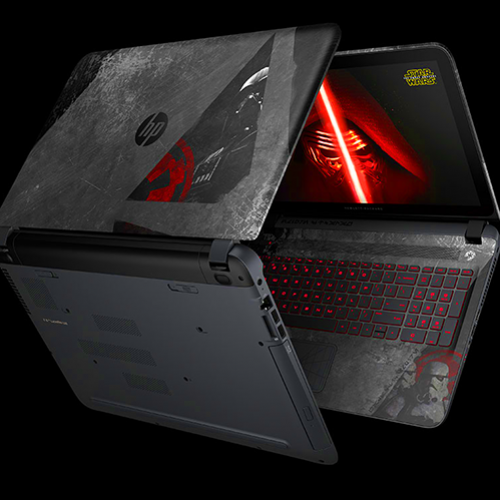 Conheça o novo notebook da HP inspirado na franquia Star Wars!