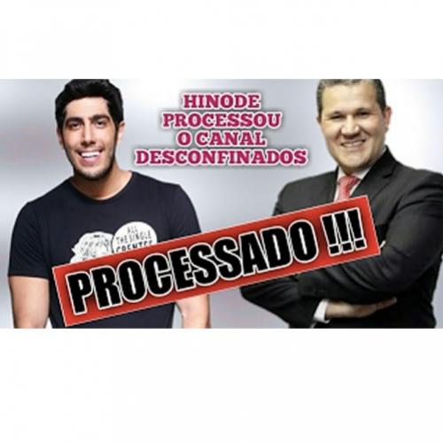 Hinode processa canal de humor do youtube desconfinados