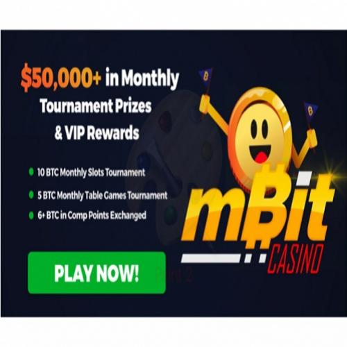 Mbit casino está pagando mais de us$ 50.000 em torneios mensais e reco