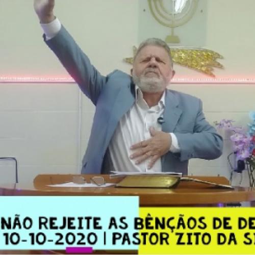 Não rejeite as bênçãos de Deus