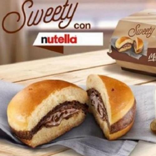 McDonald's lança sanduíche de Nutella