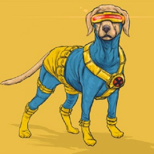 Cães heróis e vilões da Marvel