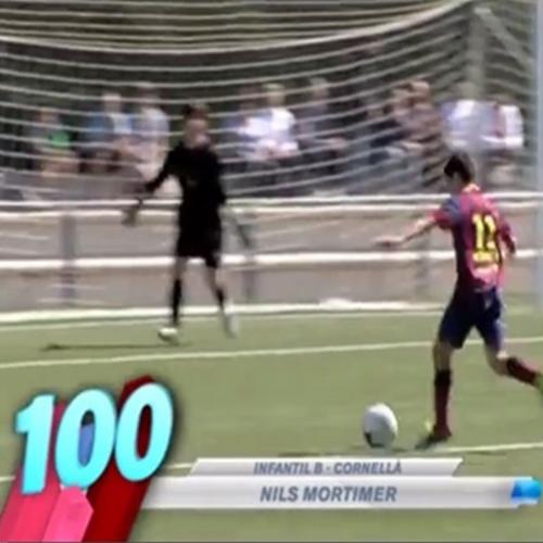 Vídeo: Os 100 melhores gols das equipes juvenis do Barcelona
