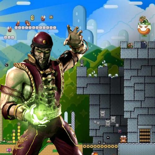 Como seria um crossover de Super Mario World com Mortal Kombat?