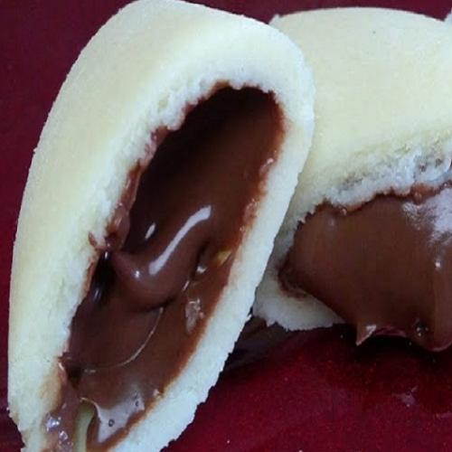 Receita de pastel de leite Ninho recheado com Nutella