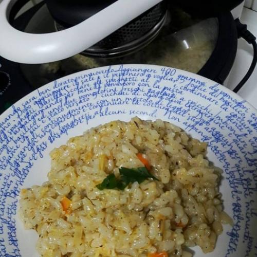 Risoto de alho poró