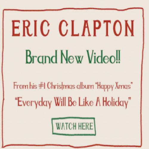 Eric Clapton lança clipe da canção ‘Everyday Will Be Like A Holiday’